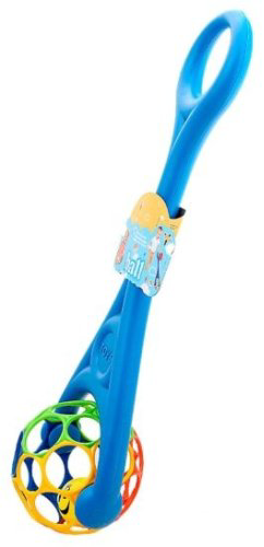 BABY TOY 3202/2B Каталка Шар 48 см синий