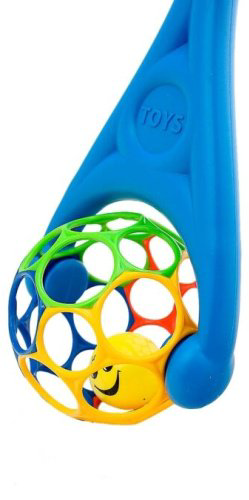 BABY TOY 3202/2B Каталка Шар 48 см синий купить,NaN