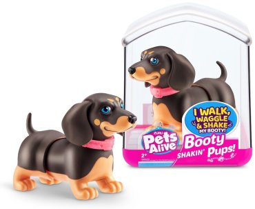 Интерактивная игрушка Pets Alive Такса мультиколор купить,NaN