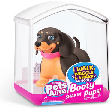 Интерактивная игрушка Pets Alive Такса мультиколор купить,NaN