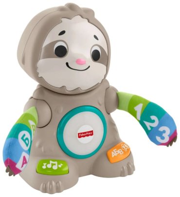 Интерактивная игрушка Fisher-Price Танцующий Ленивец шерсть - ForteMarket Интерактивная игрушка Fisher-Price Танцующий Ленивец шерсть купить,0