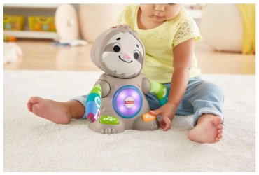 Интерактивная игрушка Fisher-Price Танцующий Ленивец шерсть - ForteMarket Интерактивная игрушка Fisher-Price Танцующий Ленивец шерсть купить,0