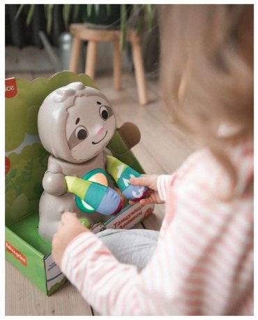 Интерактивная игрушка Fisher-Price Танцующий Ленивец шерсть - ForteMarket Интерактивная игрушка Fisher-Price Танцующий Ленивец шерсть купить,0