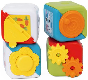 Интерактивная игрушка Chicco кубики пластик