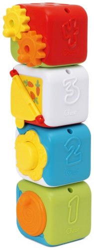 Интерактивная игрушка Chicco кубики пластик