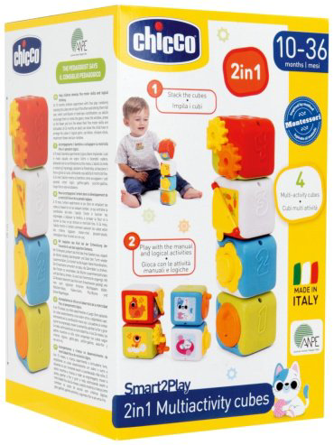Интерактивная игрушка Chicco кубики пластик купить,NaN
