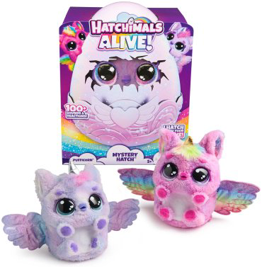 Интерактивная игрушка Hatchimals Единорог пластик, искусственный мех купить,NaN