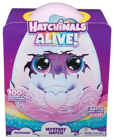 Интерактивная игрушка Hatchimals Единорог пластик, искусственный мех купить,0