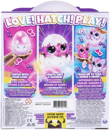 Интерактивная игрушка Hatchimals Единорог пластик, искусственный мех купить,0