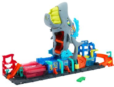 Набор Супер автомойка с Акулой Hot Wheels HTN820 купить,NaN