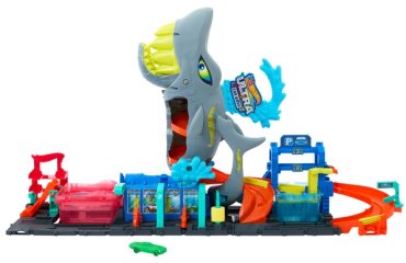 Набор Супер автомойка с Акулой Hot Wheels HTN820 купить,0