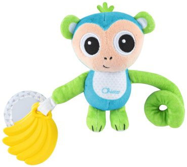 Игрушка-подвеска Chicco Обезьянка ткань