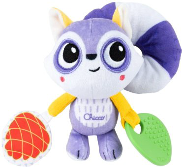 Игрушка-подвеска Chicco енот ткань
