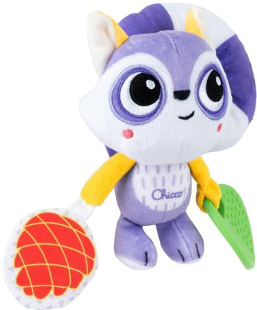 Игрушка-подвеска Chicco енот ткань купить,NaN