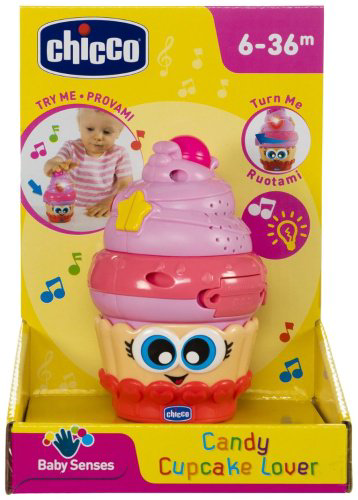 Музыкальная игрушка Chicco Пирожное пластик купить,NaN