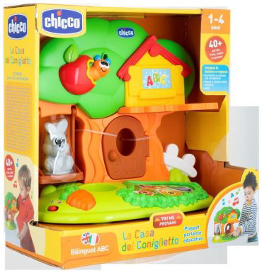 Chicco Говорящий домик Bunny House ABC 12м+