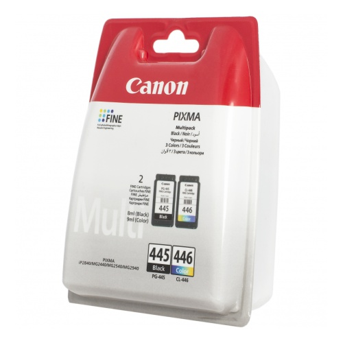 Картридж Canon/PG-445/CL-446 цветной + 2 пачки фотобумаги Canon/VP-101/A4 (8283B004/bundle) купить,NaN