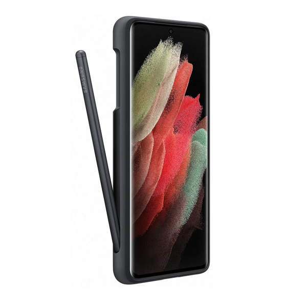 Чехол Samsung Silicone Cover with S Pen для Galaxy S21 Ultra EF-PG99PTBEGRU черный купить,NaN
