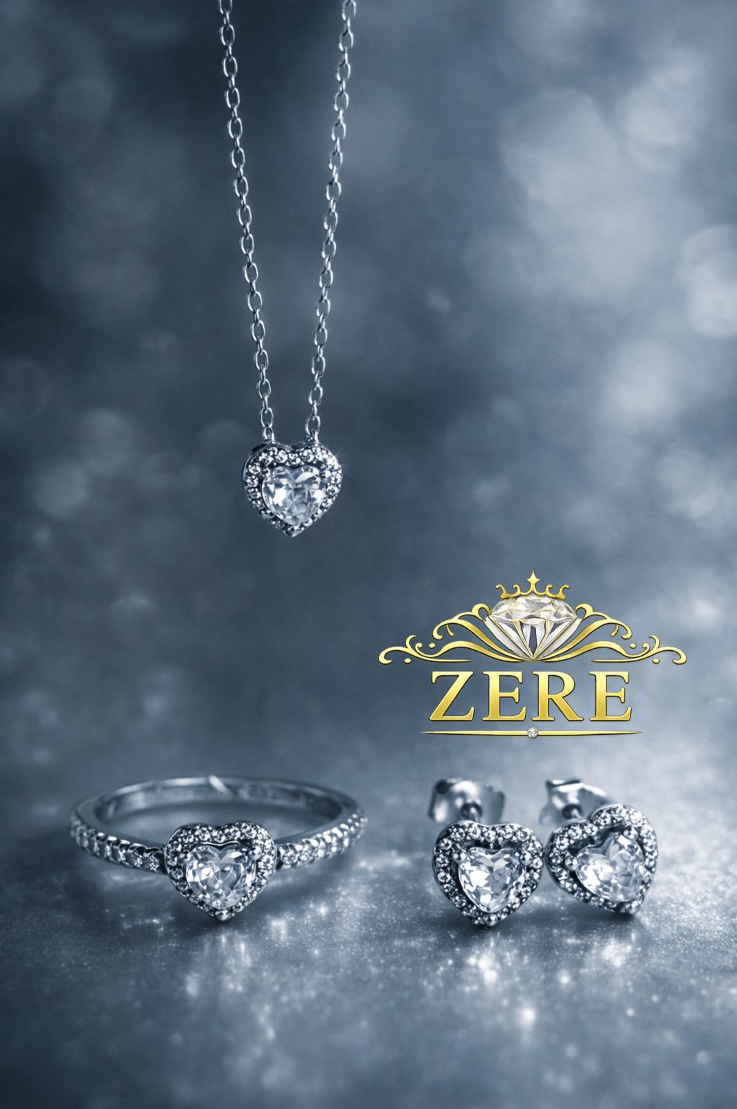 Комплект Zere ZR200126 серебро 13.1гр - ForteMarket Комплект Zere ZR200126 серебро 13.1гр купить,88000