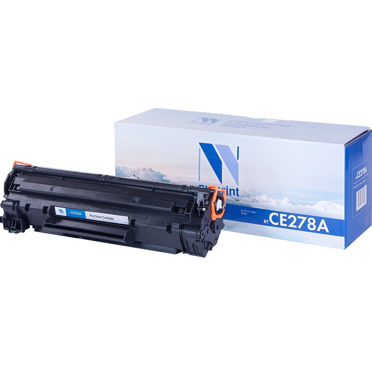 Картридж NVP HP CE278A черный купить,NaN