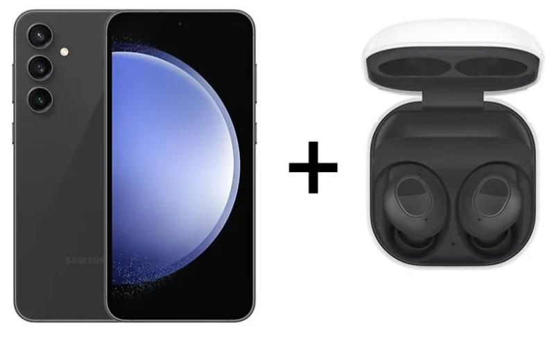 Смартфон Samsung Galaxy S23 FE 8/256Gb Graphite + Подарок Наушники Samsung Galaxy Buds FE Black