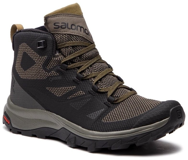 Salomon Outline mid GTX 404763 черный купить,NaN