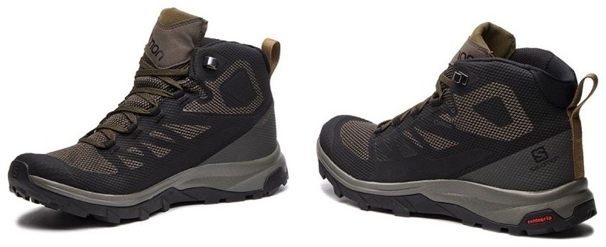 Salomon Outline mid GTX 404763 черный купить,NaN