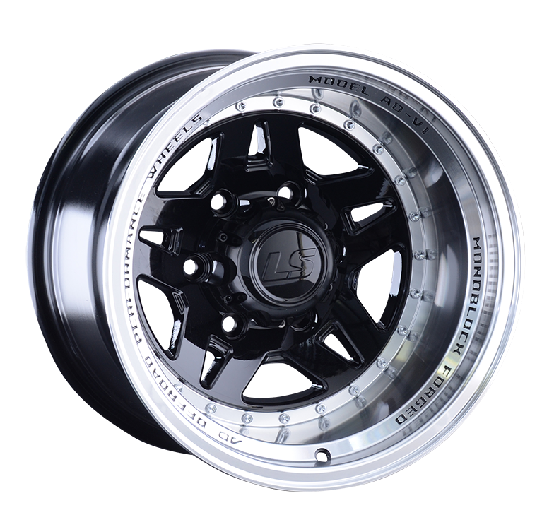 Комплект дисков LS LS 878 6х139,7 R15х10 СВ106,1 ЕТ-44 BKL купить,NaN