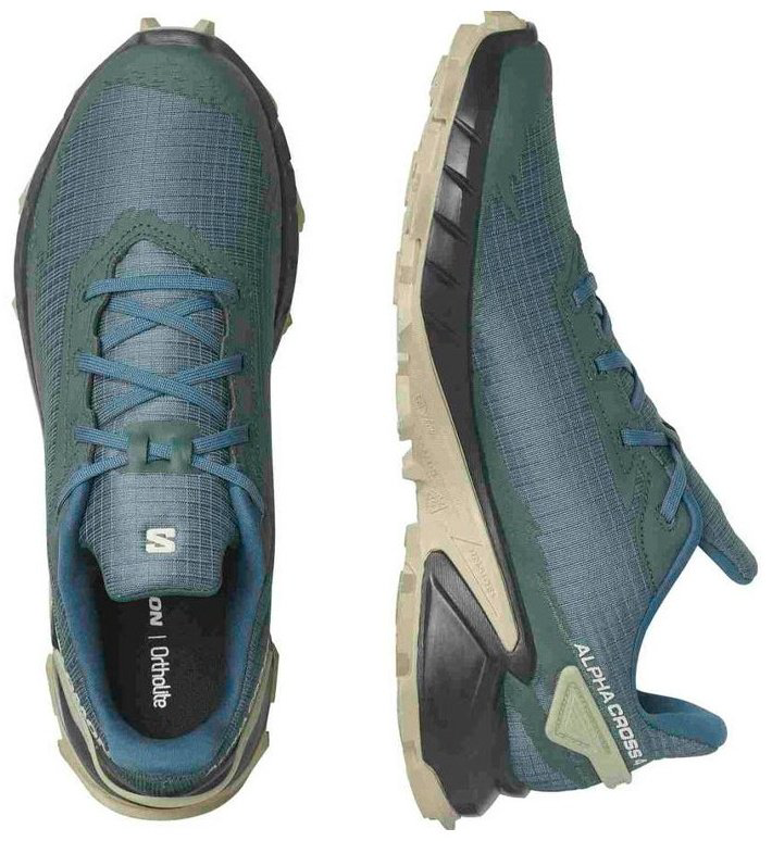 Треккинговые кроссовки Salomon 471166 зеленый купить,NaN