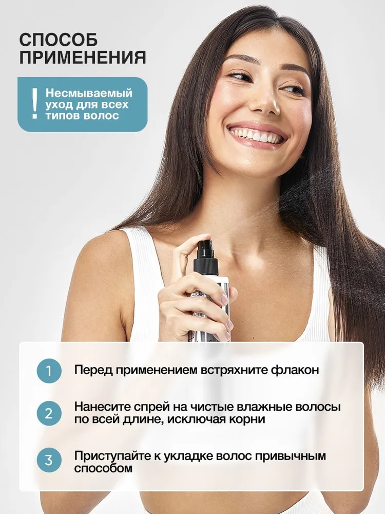 Термозащита для волос TaShe Professional Intense Hydration 250 мл купить,4500
