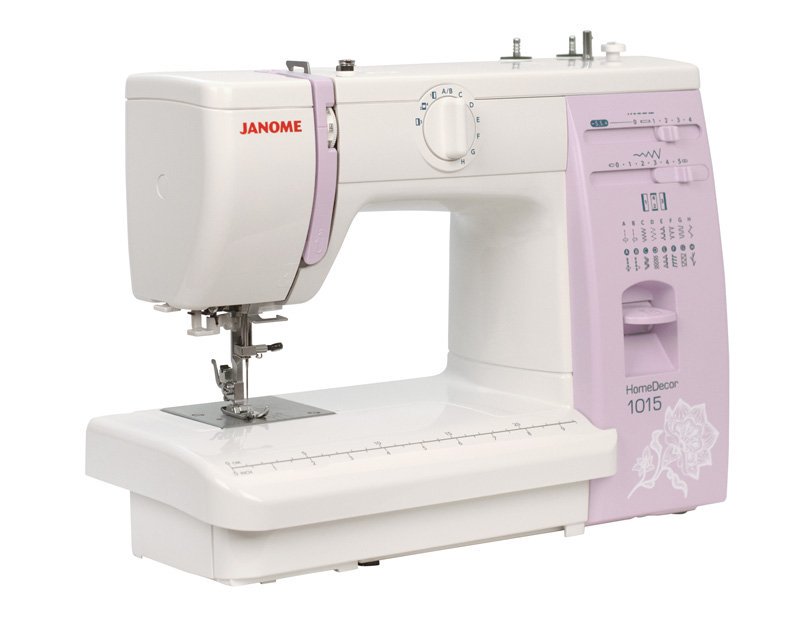 Швейная машина Janome HomeDecor 1015 белая - ForteMarket Швейная машина Janome HomeDecor 1015 белая купить,0