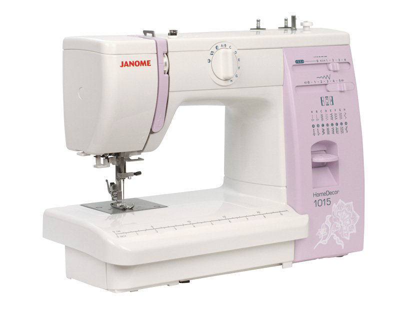 Швейная машина Janome HomeDecor 1015 белая купить,NaN