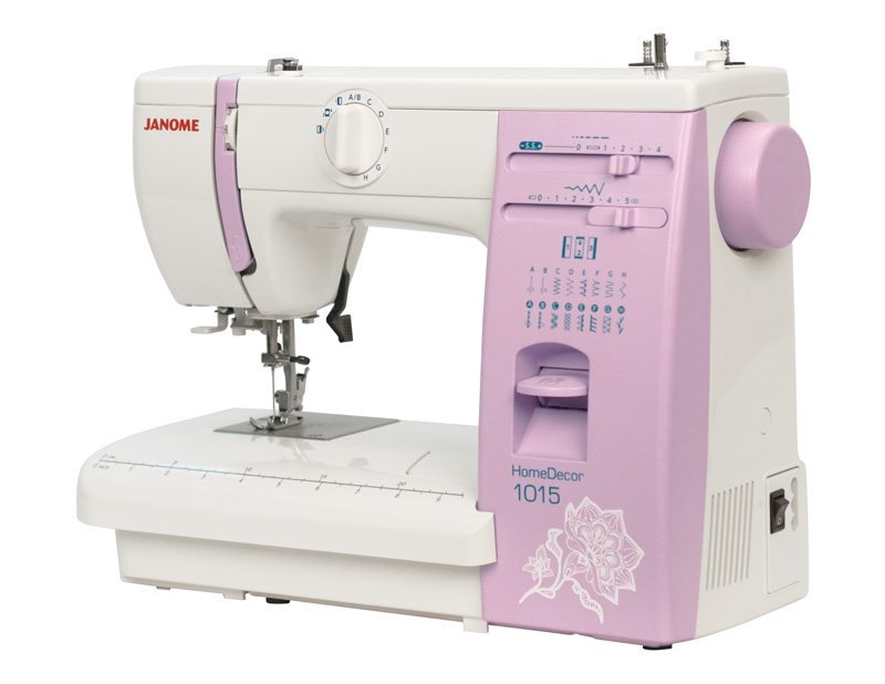 Швейная машина Janome HomeDecor 1015 белая - ForteMarket Швейная машина Janome HomeDecor 1015 белая купить,0