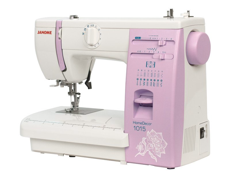 Швейная машина Janome HomeDecor 1015 белая купить,NaN