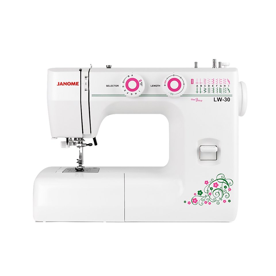 Швейная машина Janome LW-30 белая