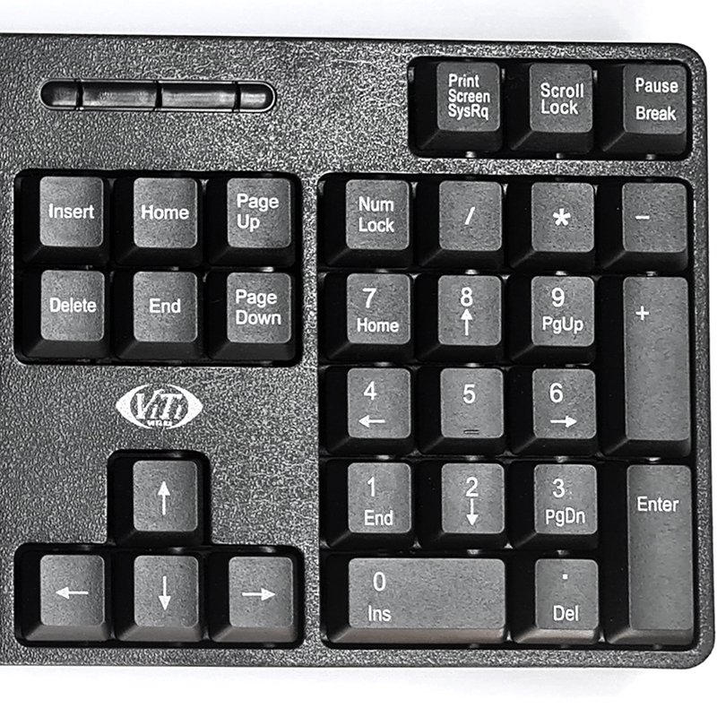Клавиатура ViTi K520 черный - ForteMarket Клавиатура ViTi K520 черный купить,0