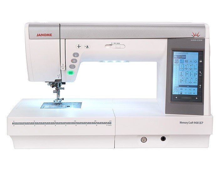 Швейная машина Janome Memory Craft 9400QCP белая