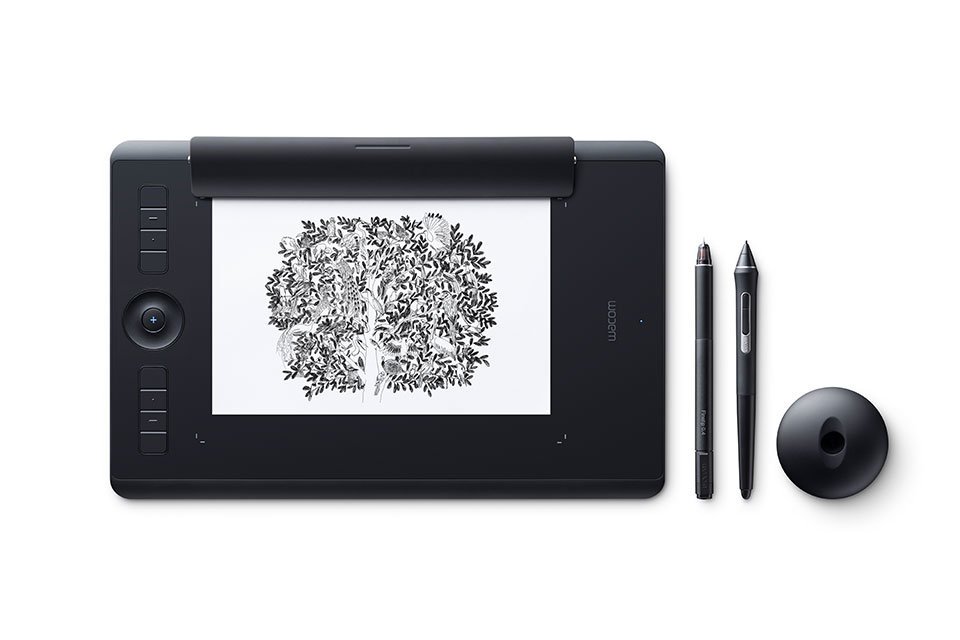 Графический планшет Wacom Intuos Pro Medium Paper Edition R/N PTH-660P-N черный