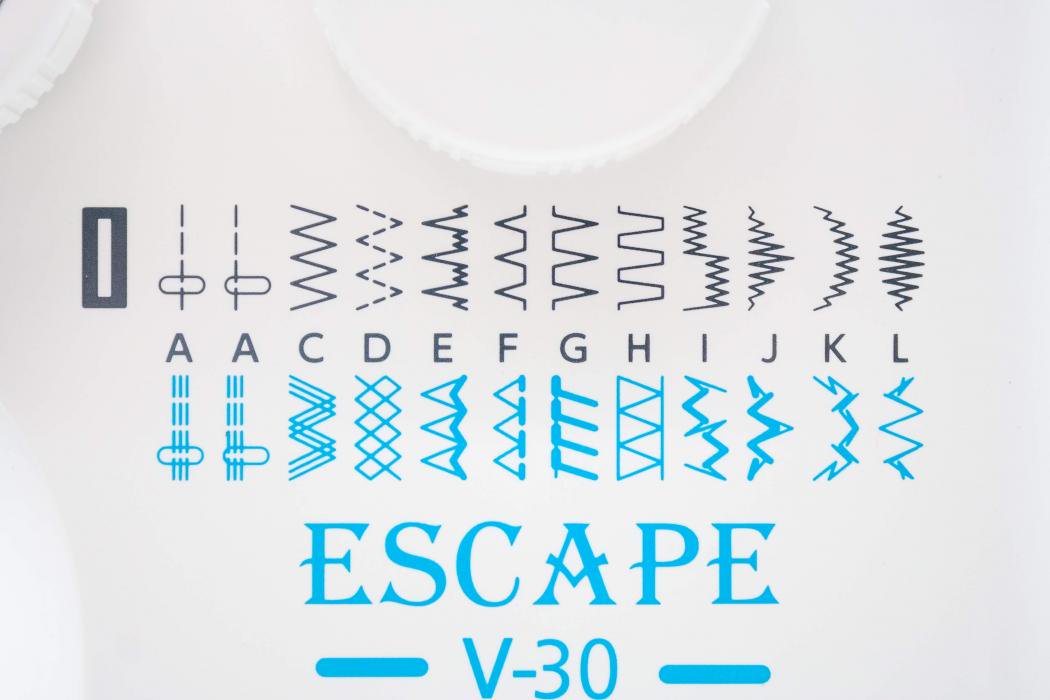 Швейная машина Janome Escape V-30 белая - ForteMarket Швейная машина Janome Escape V-30 белая купить,0