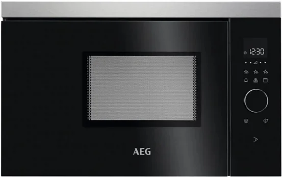 Встраиваемая микроволновая печь AEG MBB-1756DEM черная