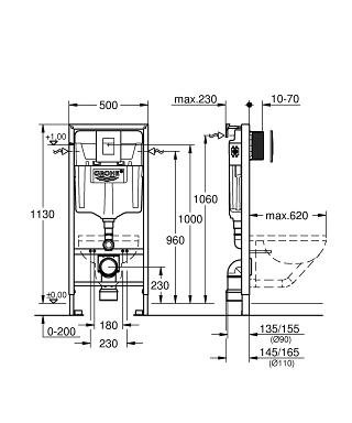 Система инсталляции для унитаза Grohe Rapid SL 38772001 - ForteMarket Система инсталляции для унитаза Grohe Rapid SL 38772001 купить,0