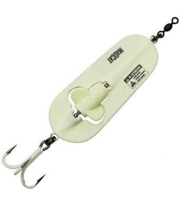 Блесна DAM Madcat A-Static Rattlin Spoon 110g Glow-In-The-Dark купить,NaN
