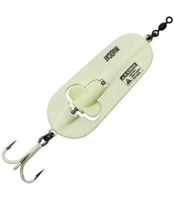 Блесна DAM Madcat A-Static Rattlin Spoon 110g Glow-In-The-Dark купить,NaN