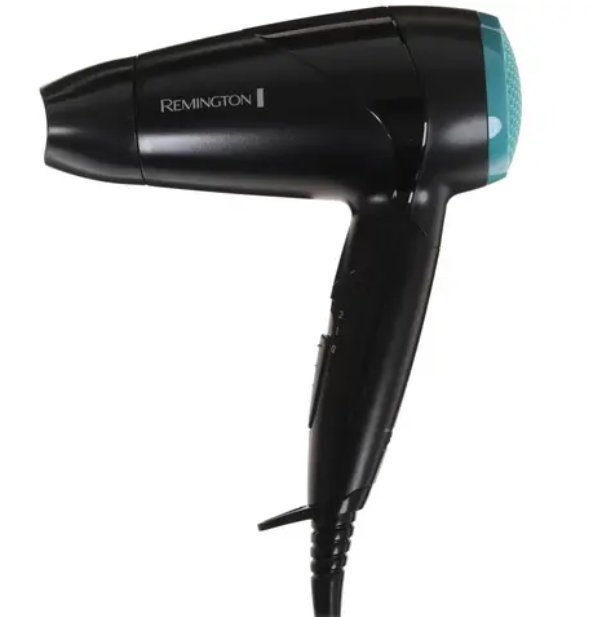 Фен Remington Remington D1500 черно-зеленый
