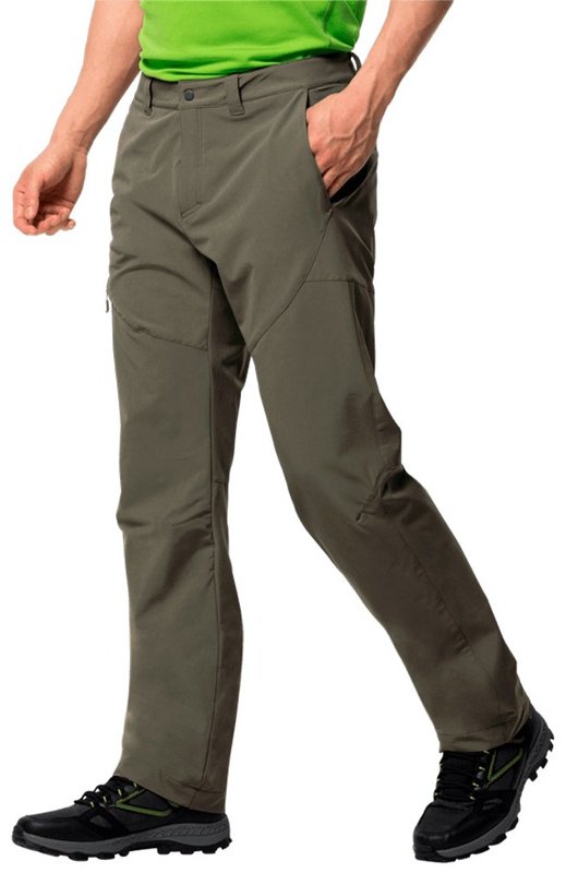 Спортивные брюки Jack Wolfskin хаки купить,NaN