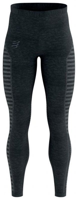 Тайтсы Compressport черный купить,NaN