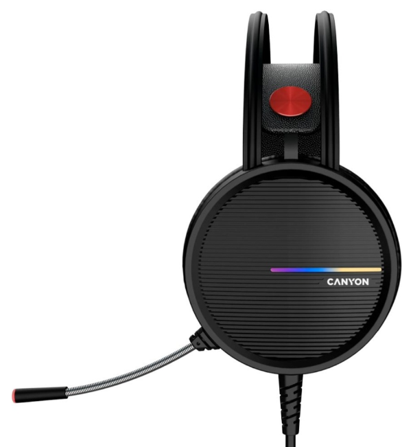 Наушники Canyon Interceptor GH-8A CND-SGHS8A Black купить,12990