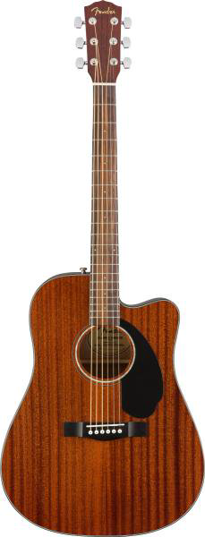 Электроакустическая гитара Fender CD-60SCE коричневая купить,NaN