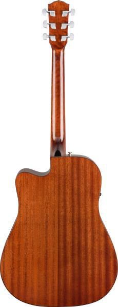 Электроакустическая гитара Fender CD-60SCE коричневая купить,NaN