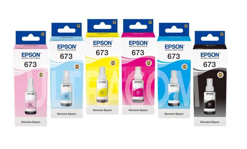 Комплект чернил Epson 673 6 цветов